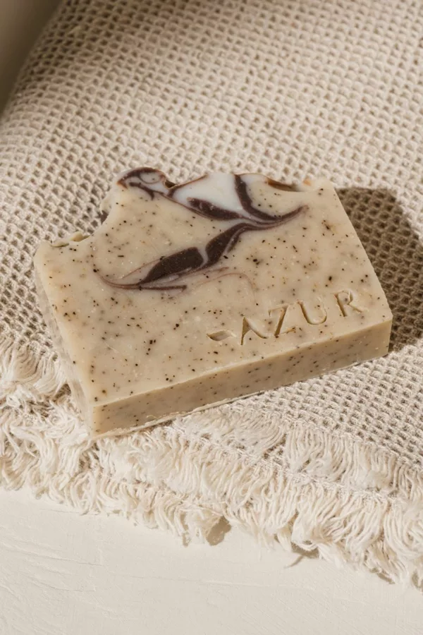 Coffee Comfort - Body scrub Natural soap - Azur