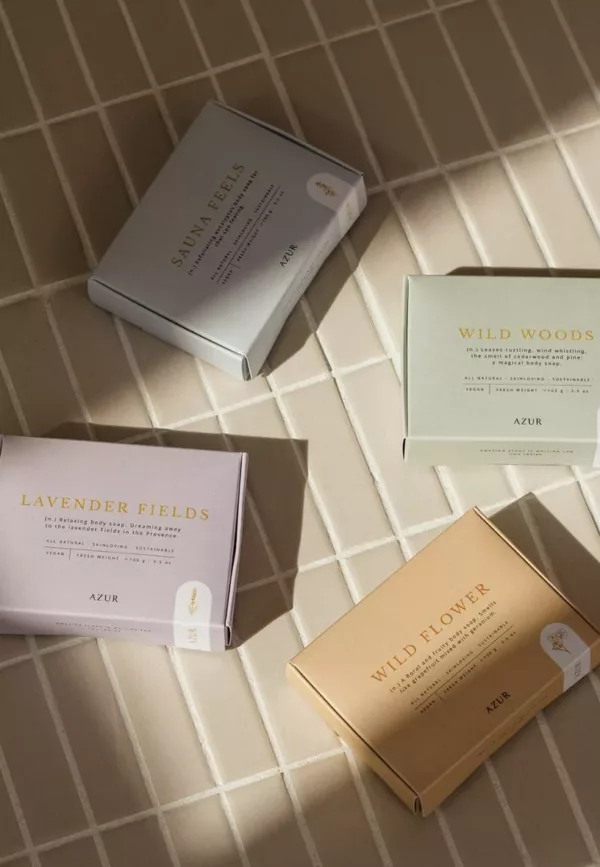 Wild woods - Natural soap - Azur – Image 3