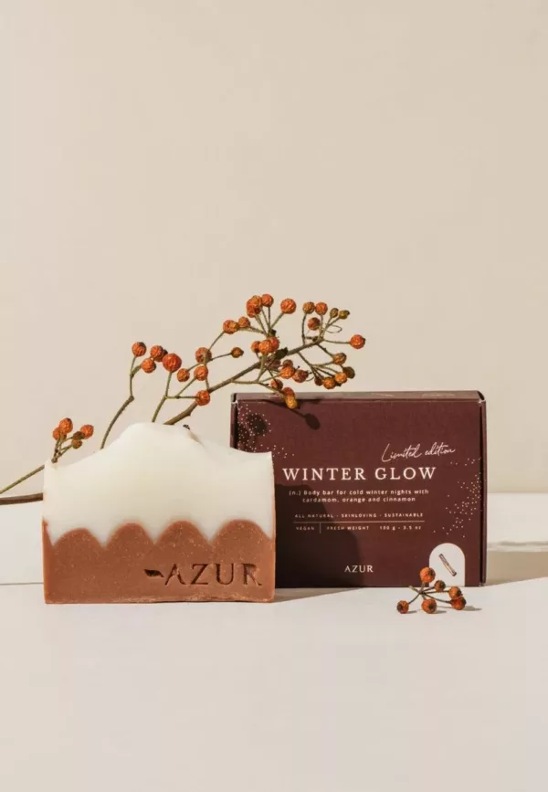 Winter glow - Natural soap - Limited edition - Azur – Image 1