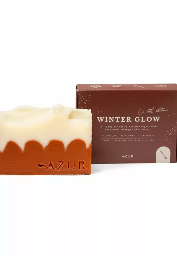Winter glow - Natural soap - Limited edition - Azur – Image 2