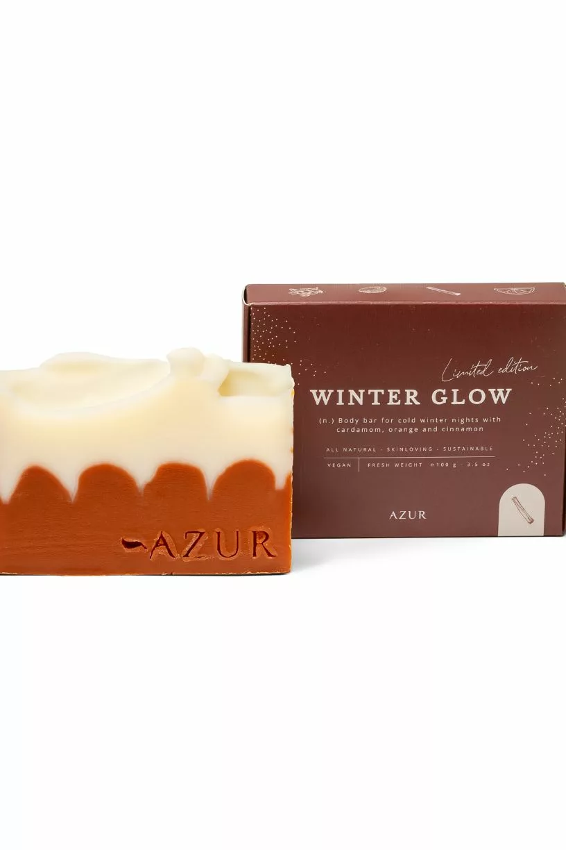 Winter glow - Natural soap - Limited edition - Azur – Image 2