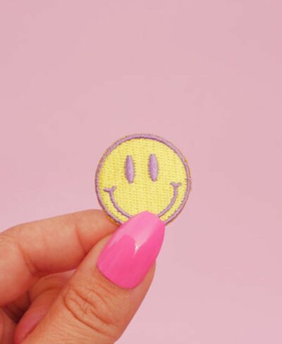 Patch thermocollant Mini Smiley - Malicieuse