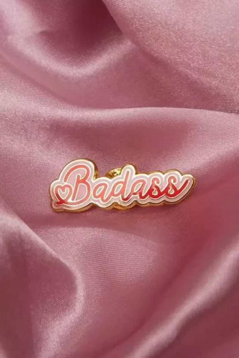 Pin's Badass - Malicieuse