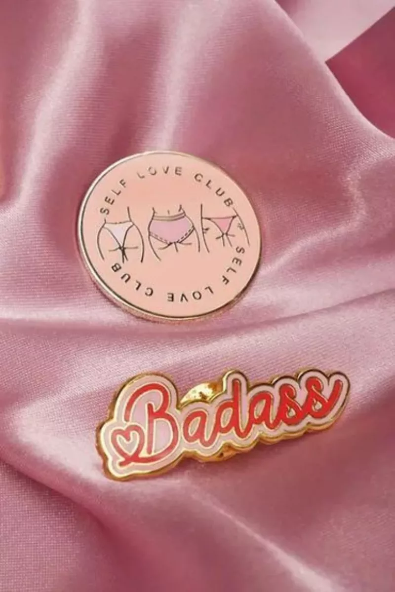 Pin's Badass - Malicieuse