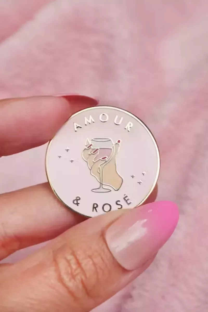 Pin's Amour & Rosé - Malicieuse