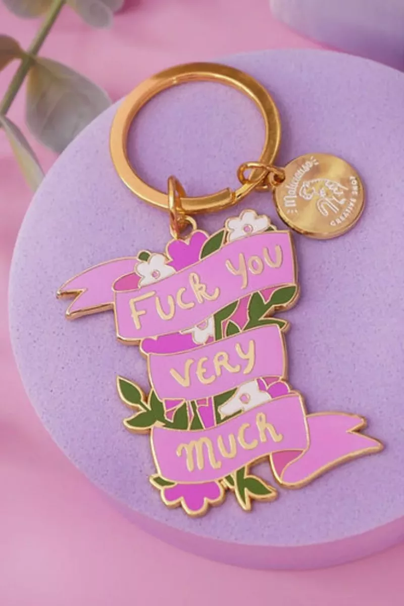 Porte-clé F*ck you very much - Malicieuse