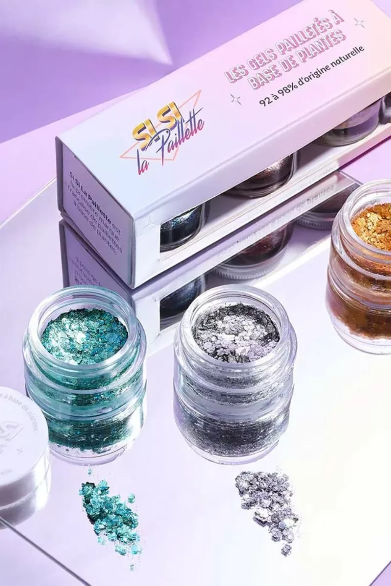 Coffret 3 Gels Pailletés - Le Solaire - Si si la paillette