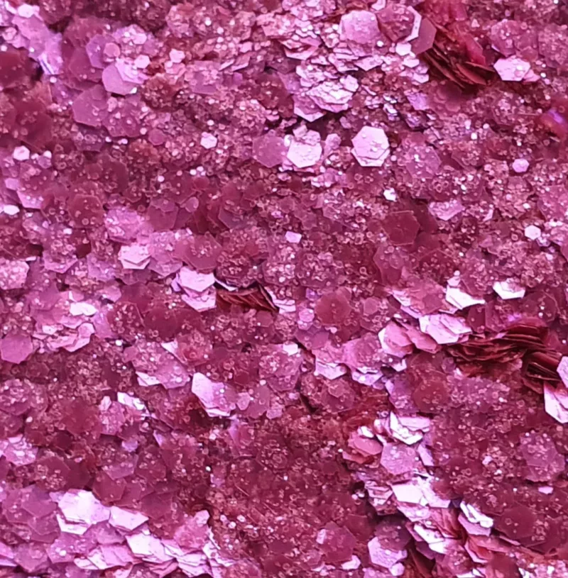 Paillettes Biodégradables 5ml - Pure Turfuchsia - Si si la paillette