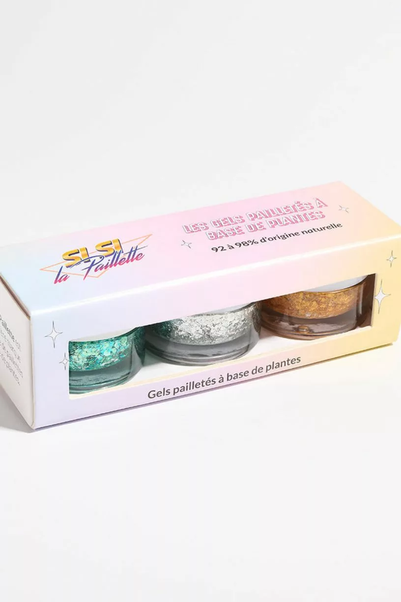 Coffret 3 Gels Pailletés - Le Solaire - Si si la paillette – Image 1