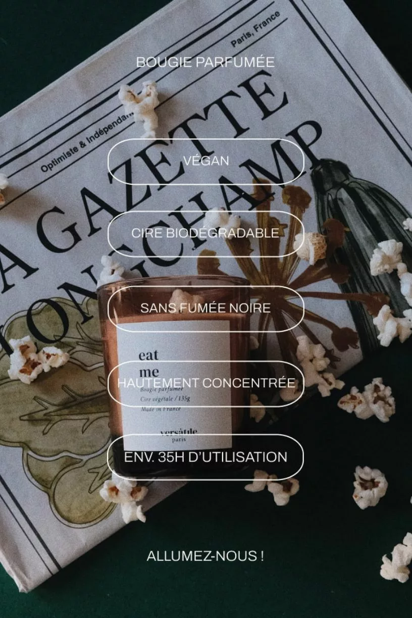 Eat Me - Bougies parfumée 135g - Versatile – Image 3