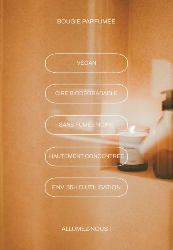 La Flemme - Bougie parfumée 135g - Versatile – Image 4