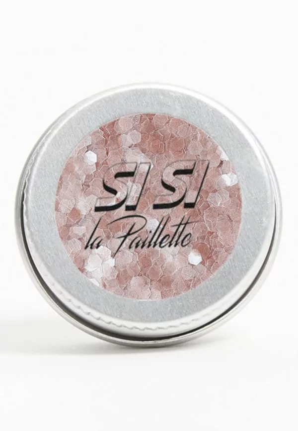 Paillettes Biodégradables 5ml  - Pure Rose Grosse - Si si la paillette – Image 1