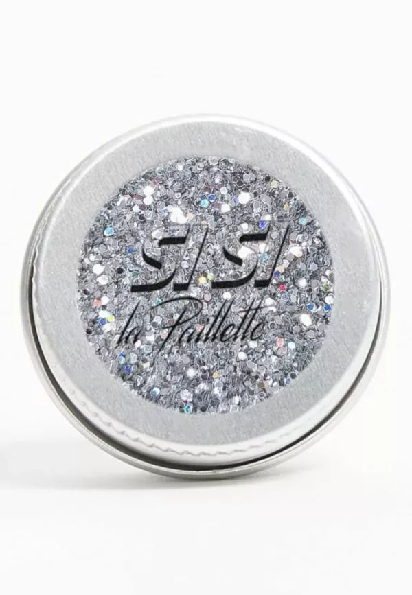 Paillettes Biodégradables 5ml - Holo Argente Standard - Si si la paillette – Image 1