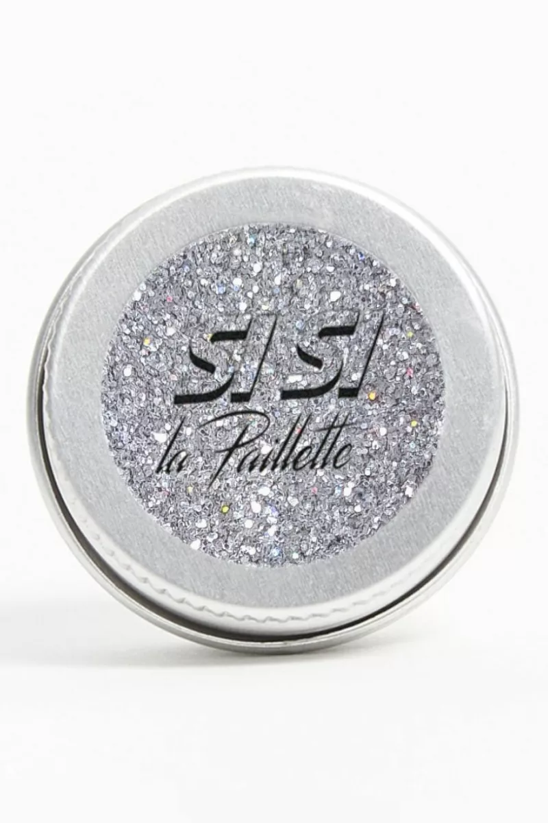 Paillettes Biodégradables 5ml - Holo Argenté Fine - Si si la paillette