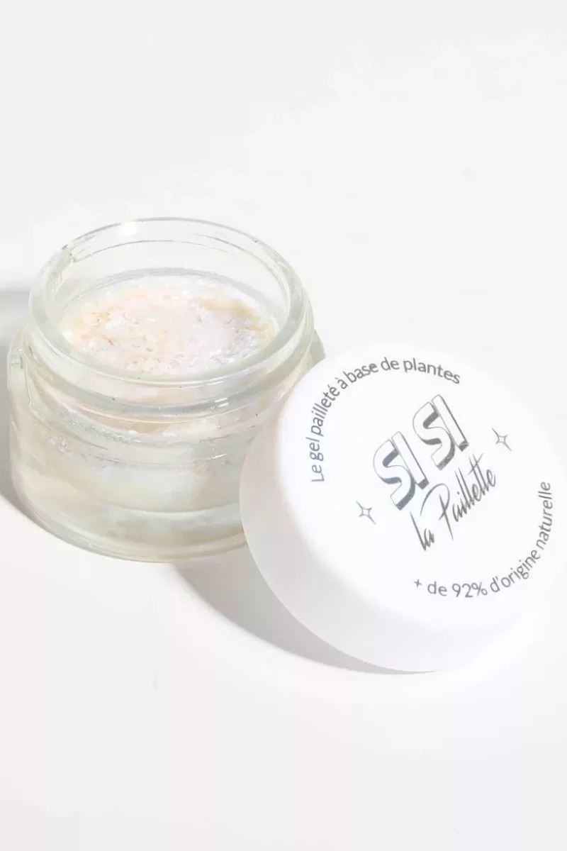 Gel Pailletté - Nuit Blanche - Si si la paillette