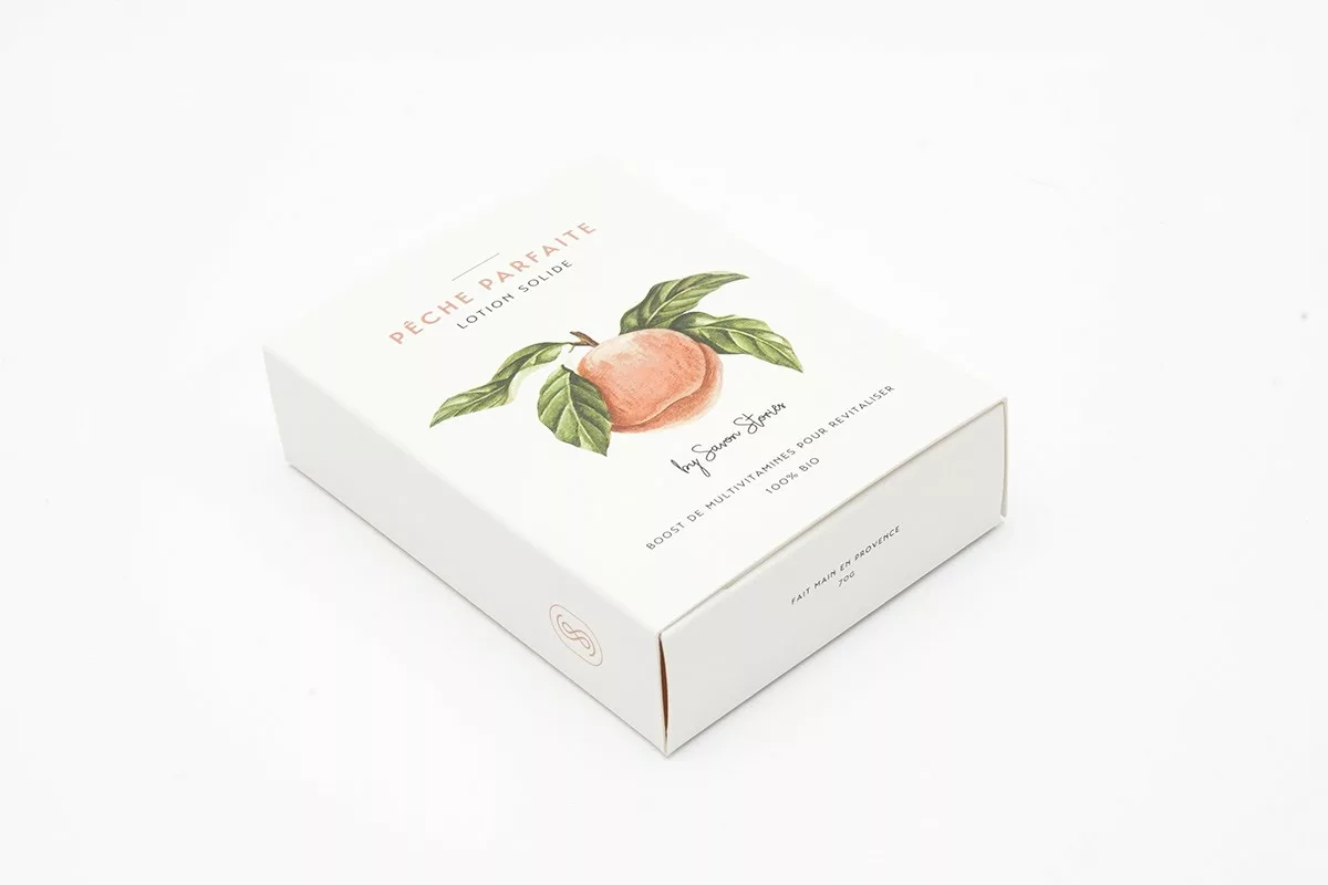 Baume Solide Pêche Parfaite 70g - Revitalisant - Savon Stories – Image 1