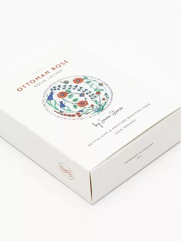 Baume Solide Ottomane Rose 25g - Tonifiant - Savon Stories – Image 1