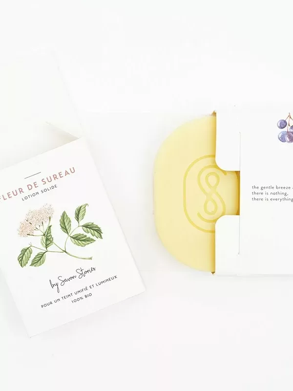 Baume Solide - Fleur de Sureau 70g - Nourrissant - Savons Stories – Image 2