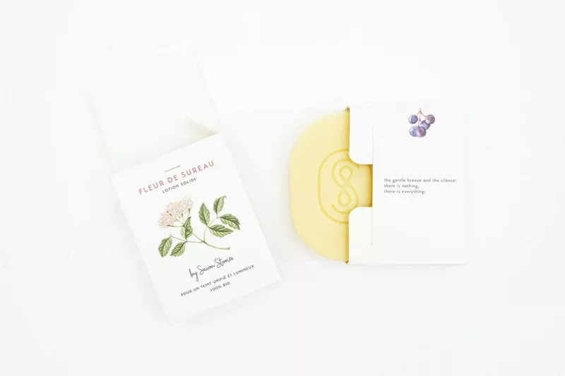 Baume Solide - Fleur de Sureau 70g - Nourrissant - Savons Stories