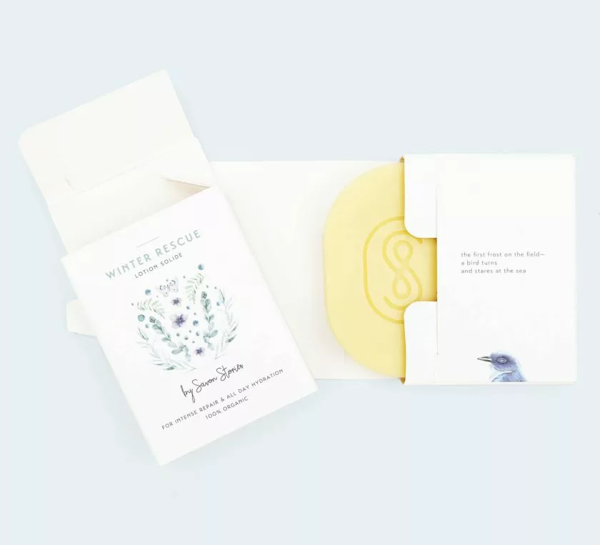 Baume Solide Winter Rescue 70g - Hydratation - Savon Stories – Image 2