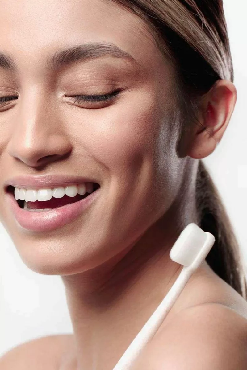 Brosse à dents polissante pro rose - The smilist