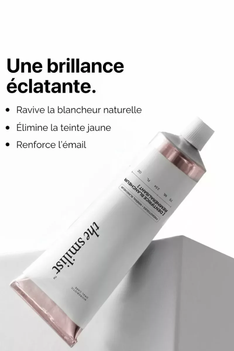 Dentifrice blancheur - The smilist