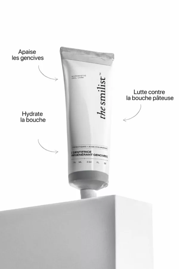 Dentifrice régénérant gencives - The smilist