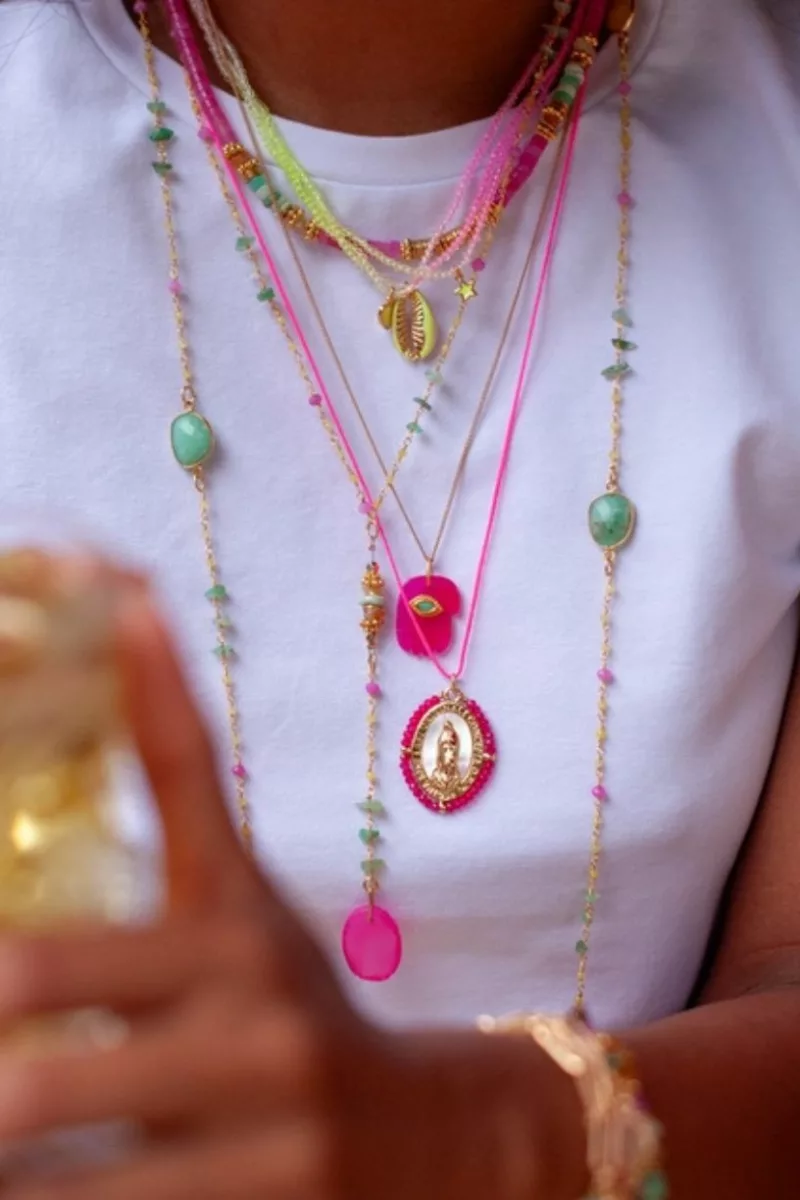 Collier long main - FRIDA 55 - L'atelier des dames