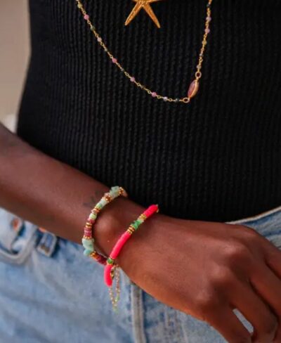 Bracelet heishi - CHRISTELLE 32 - L'atelier des dames