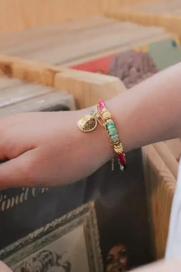 Bracelet heishi - FRIDA 64 - L'atelier des dames