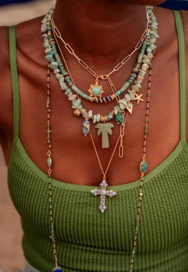 Collier heishi - CHARLOTTE 151- L'atelier des dames – Image 1