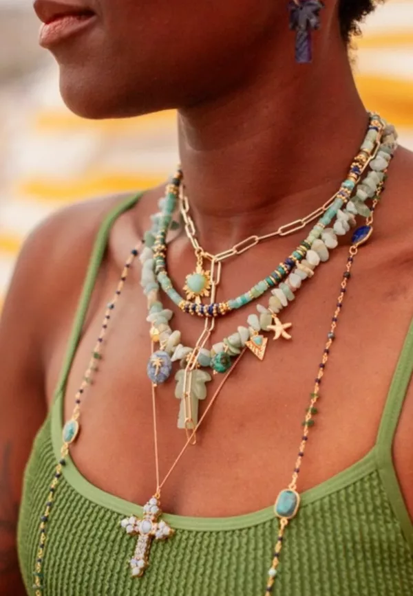 Collier heishi - CHARLOTTE 151- L'atelier des dames – Image 3