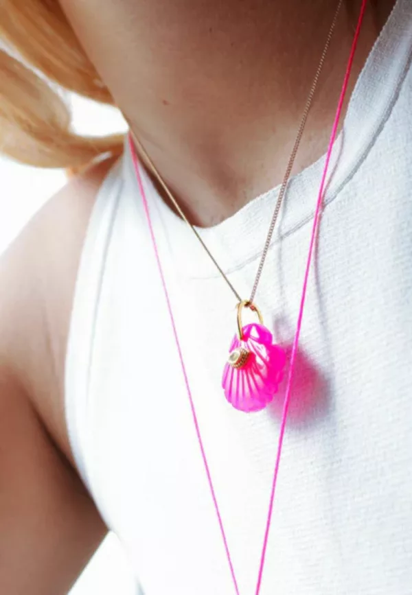 Collier coquillage - CARLA 87- L'atelier des dames – Image 1