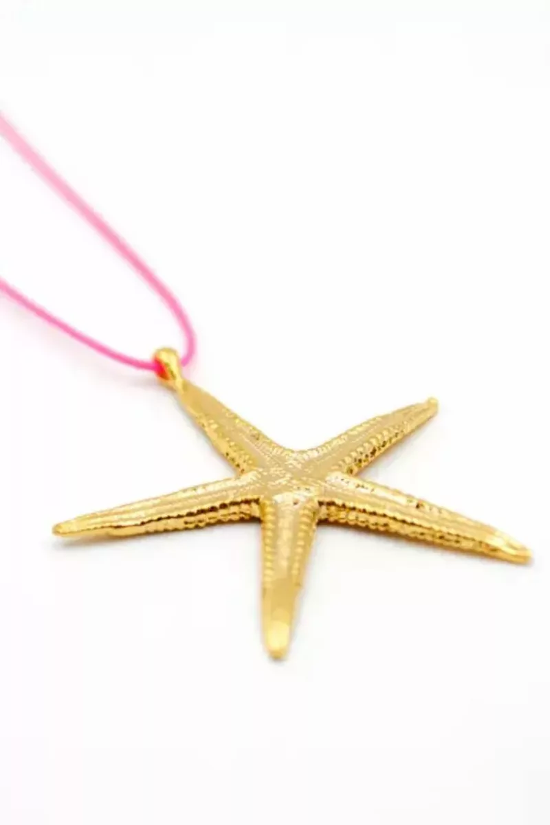 Collier cordon étoile de mer - CARLA 88 - L'atelier des dames