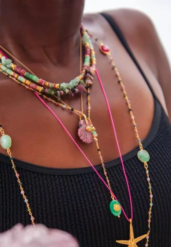 Collier cordon étoile de mer - CARLA 88 - L'atelier des dames – Image 3