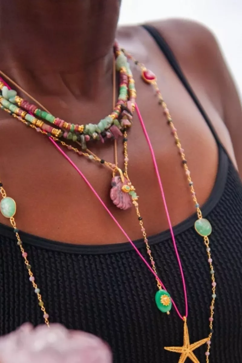 Collier cordon étoile de mer - CARLA 88 - L'atelier des dames