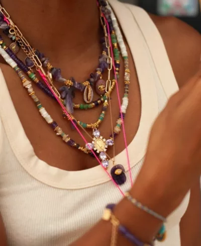 Collier heishi - ALBA 141 - L'atelier des dames – Image 1