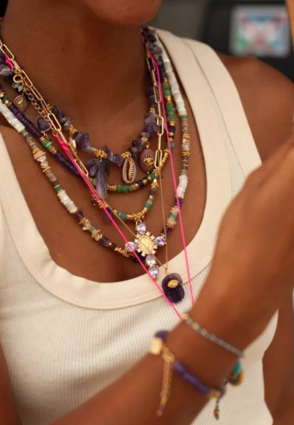 Collier heishi - ALBA 141 - L'atelier des dames – Image 1