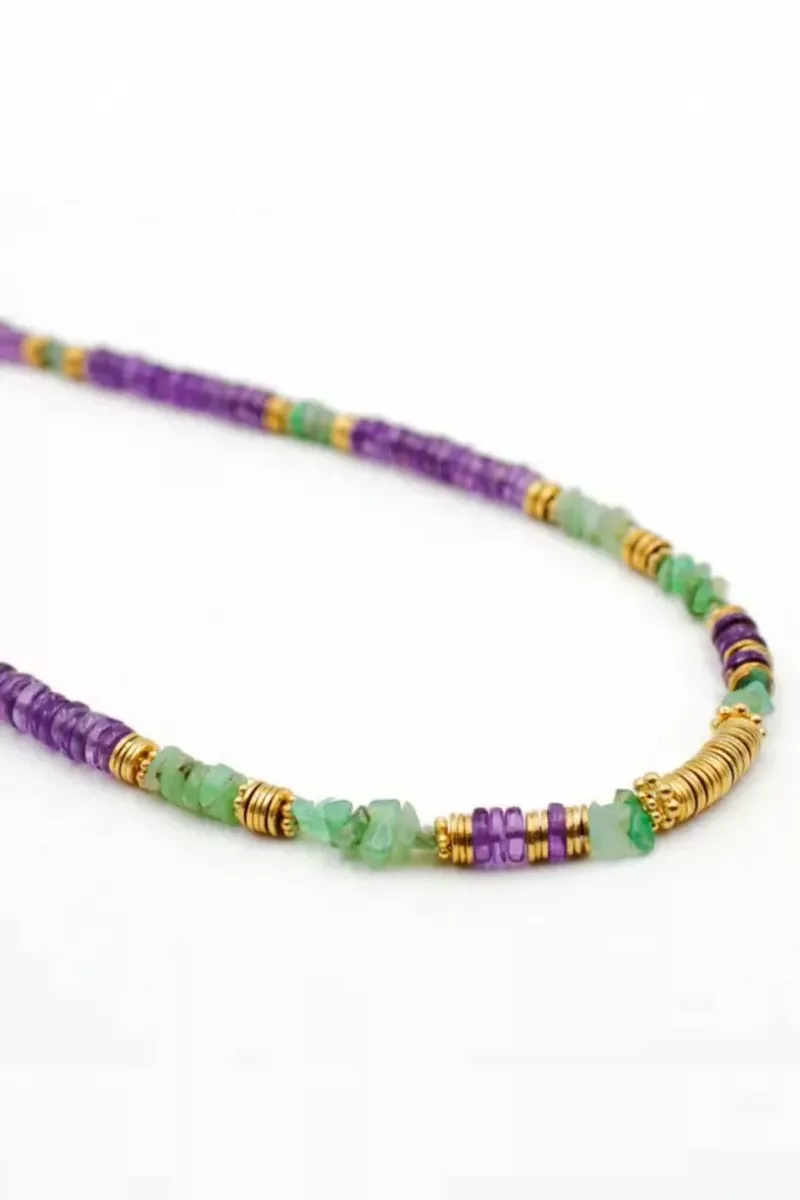 Collier heishi - ALBA 141 - L'atelier des dames