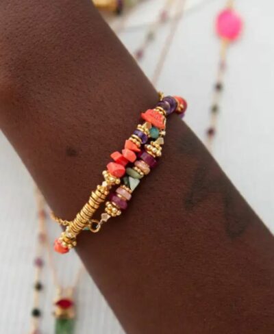 Bracelet heishi - HALIMA 158 - L'atelier des dames