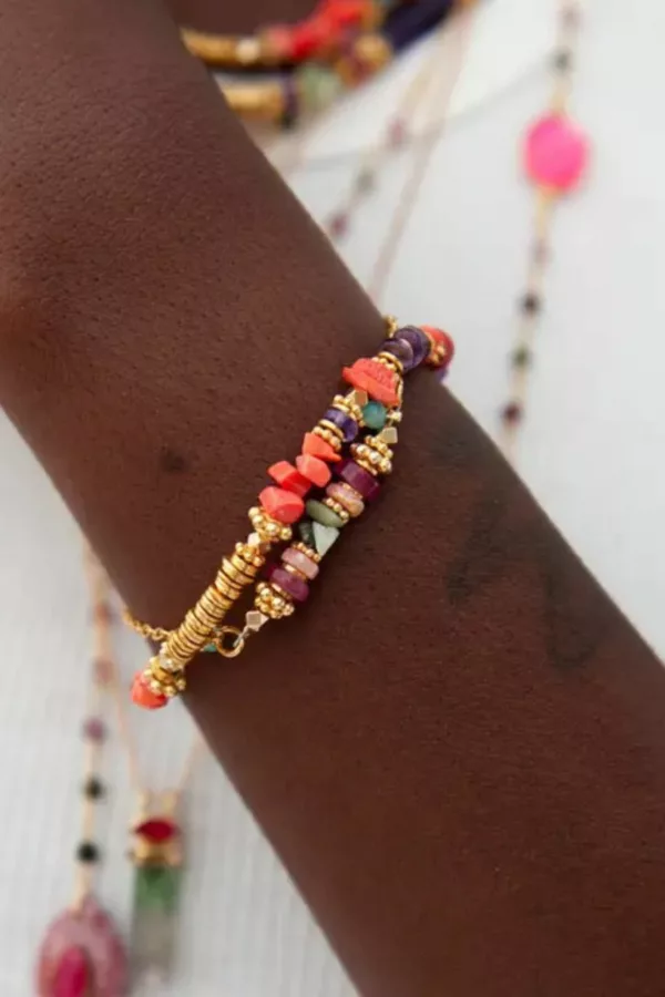 Bracelet heishi - HALIMA 158 - L'atelier des dames