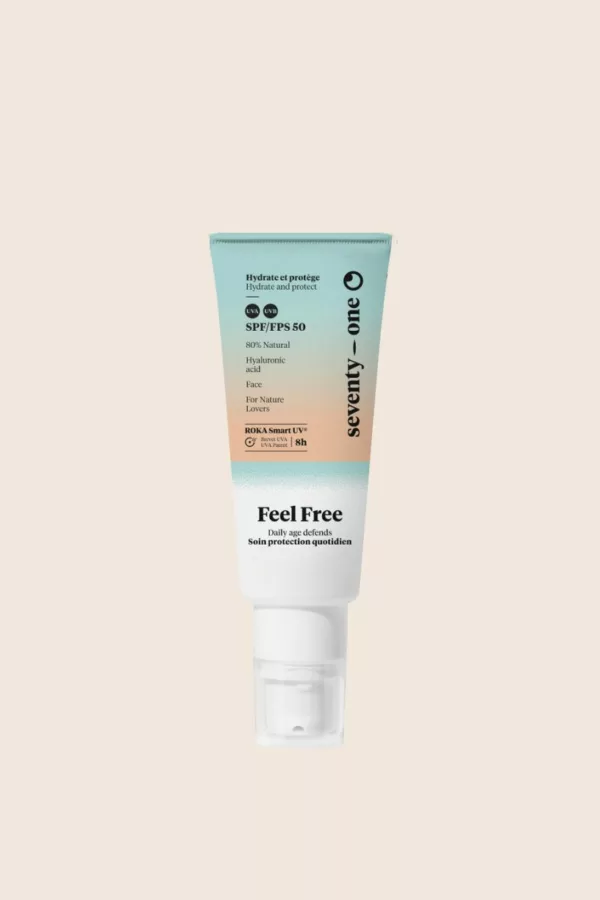 Crème visage "Feel free" SPF50 - SeventyOne Percent