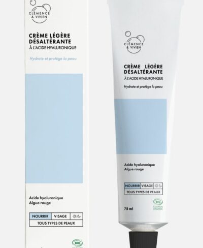 Crème légère désaltérante - Clémence&Vivien