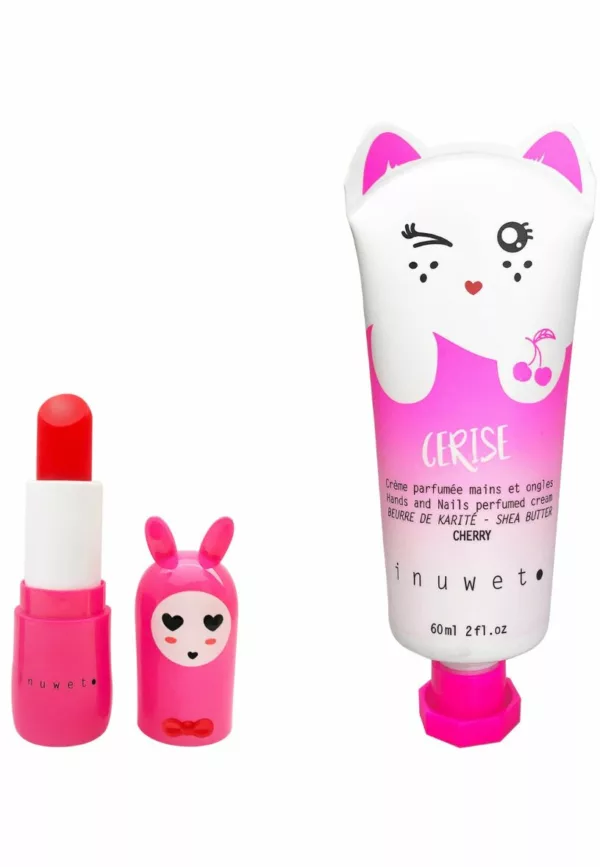 Coffret mains et baume à lèvres - Cerise - Inuwet – Image 2