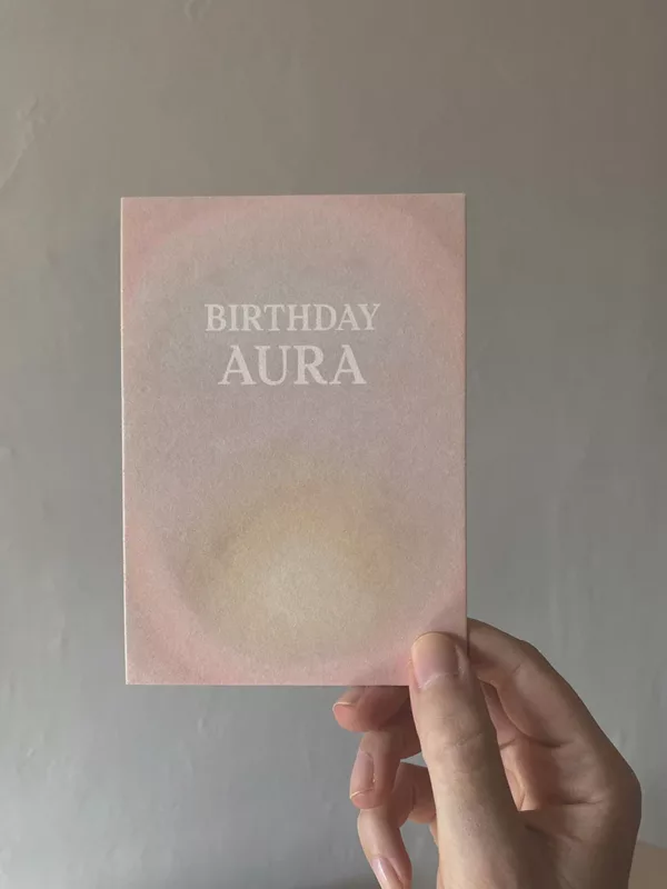 Birthday Aura - Carte