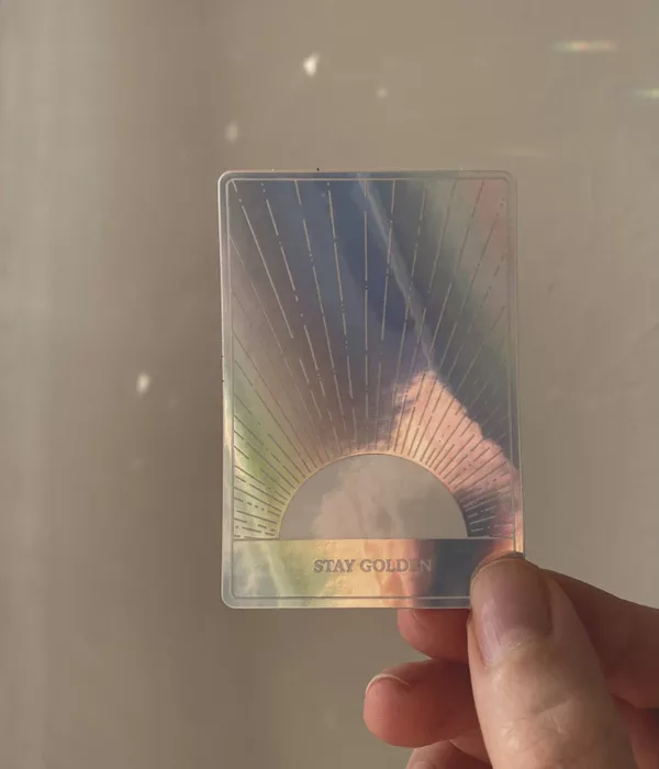 Stay Golden - Autocollant