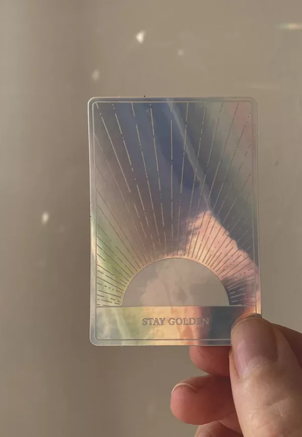 Stay Golden - Autocollant – Image 2