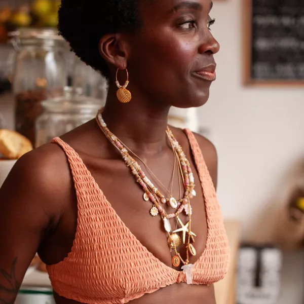 Collier coquillage - EVE 39 - L'atelier des dames