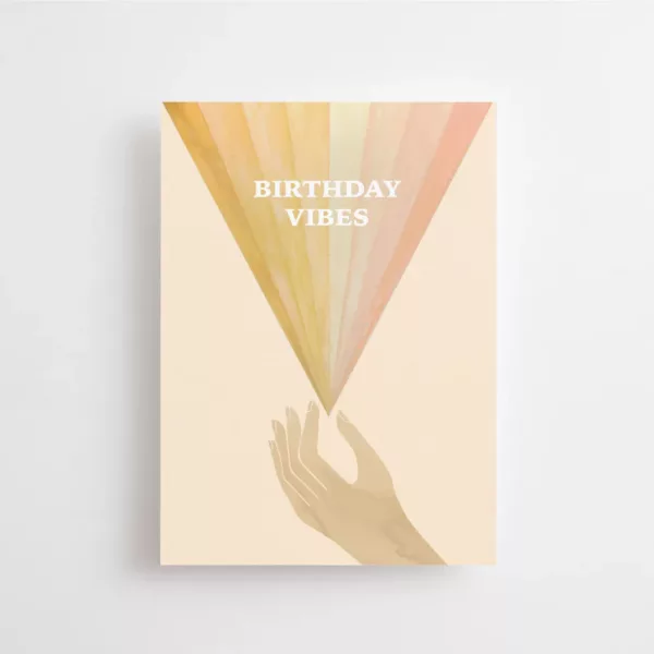 Birthday Vibes - Carte