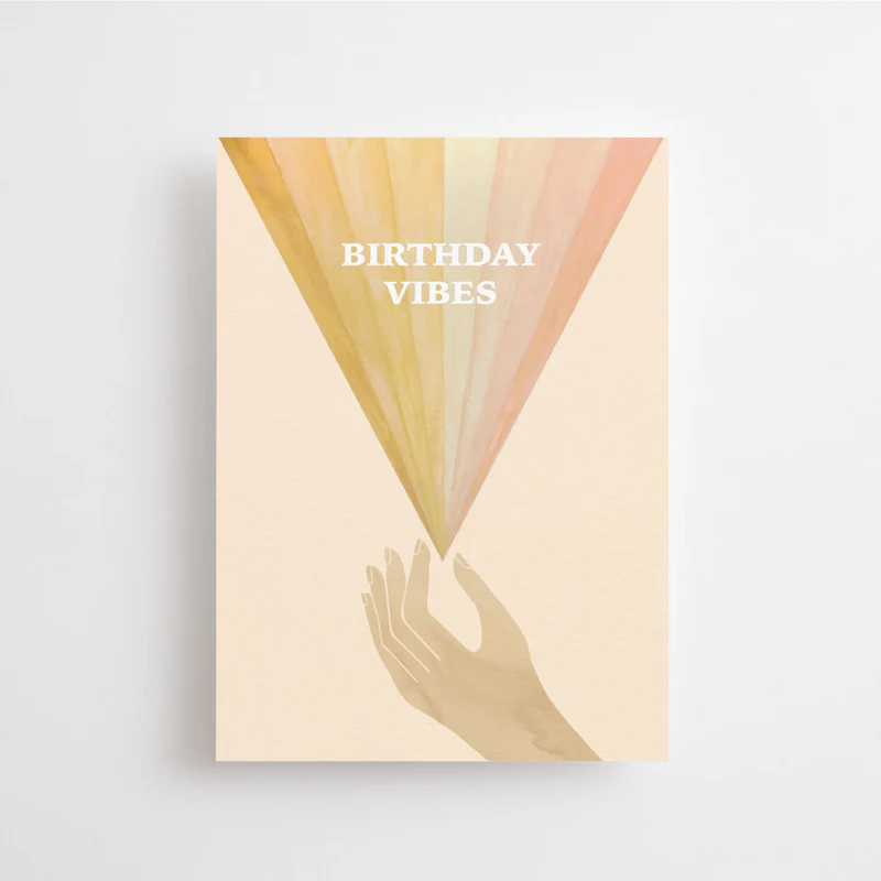 Birthday Vibes - Carte – Image 1